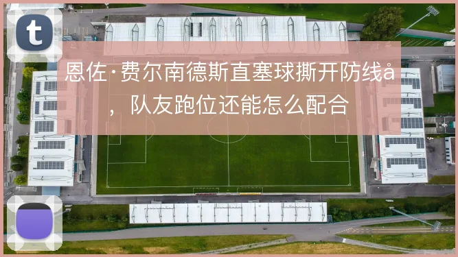 恩佐·费尔南德斯直塞球撕开防线后,队友跑位还能怎么配合
